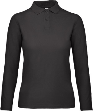 Damen Piqué Polo langarm - Reklamnepredmety