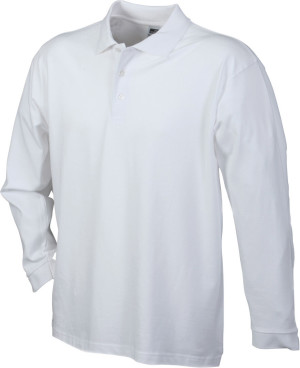 Heavy Piqué Polo langarm - Reklamnepredmety