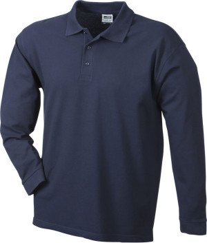 Heavy Piqué Polo langarm - Reklamnepredmety