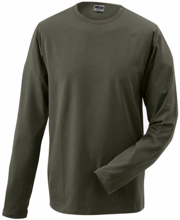 Stretch T-Shirt langarm