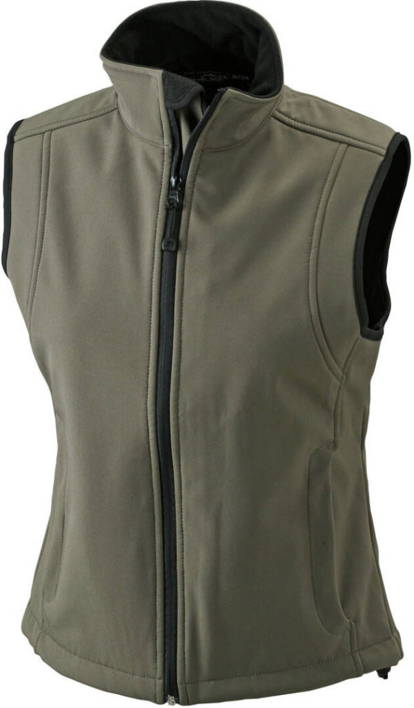 Damen 3-Lagen Softshell Gilet