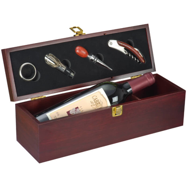 Elegante Weinkiste
