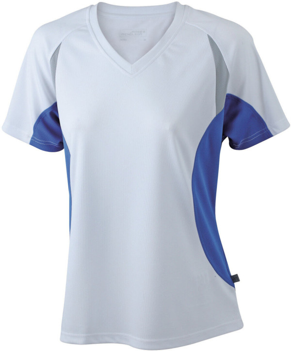 Damen V-Neck Lauf Shirt