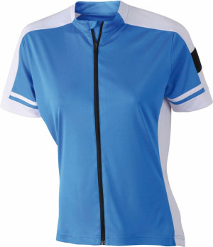 Damen Rad Shirt mit Zip - Reklamnepredmety