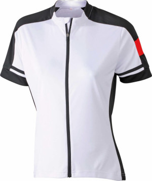 Damen Rad Shirt mit Zip - Reklamnepredmety