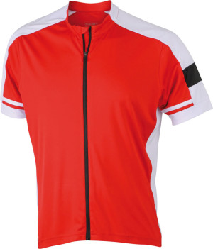 Herren Rad Shirt mit Zip - Reklamnepredmety