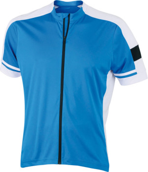 Herren Rad Shirt mit Zip - Reklamnepredmety