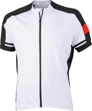 Herren Rad Shirt mit Zip - Reklamnepredmety