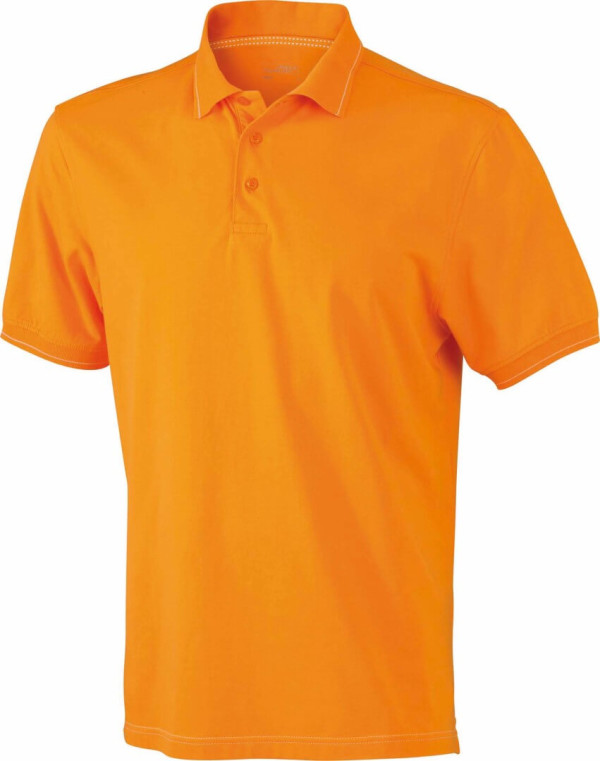 Herren Jersey Stretch Polo