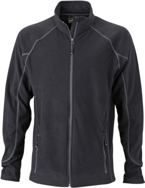 Herren Struktur Fleece Jacke - Reklamnepredmety