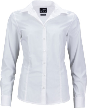 Popeline Business Bluse langarm - Reklamnepredmety
