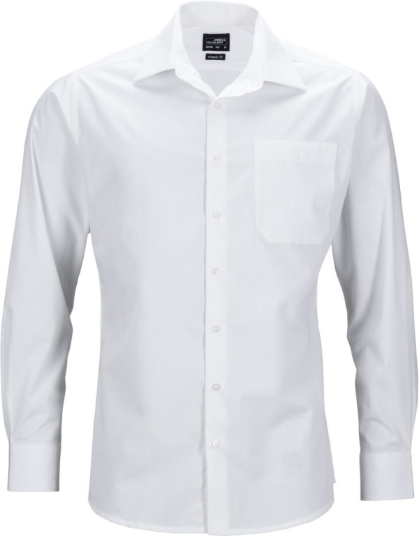 Popeline Business Hemd langarm