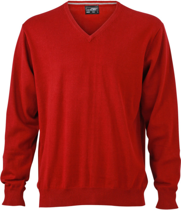 Herren V-Neck Pullover
