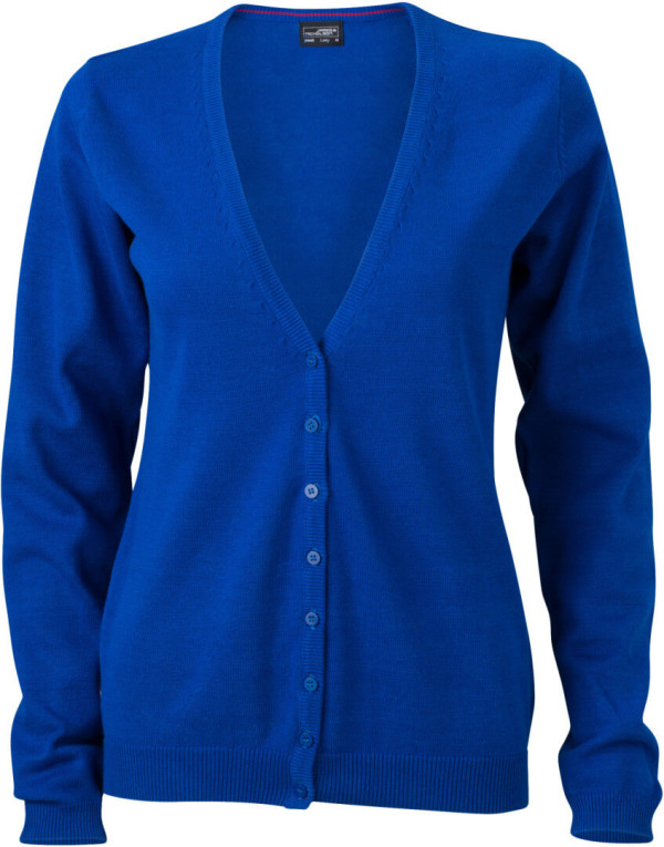 Damen V-Neck Cardigan