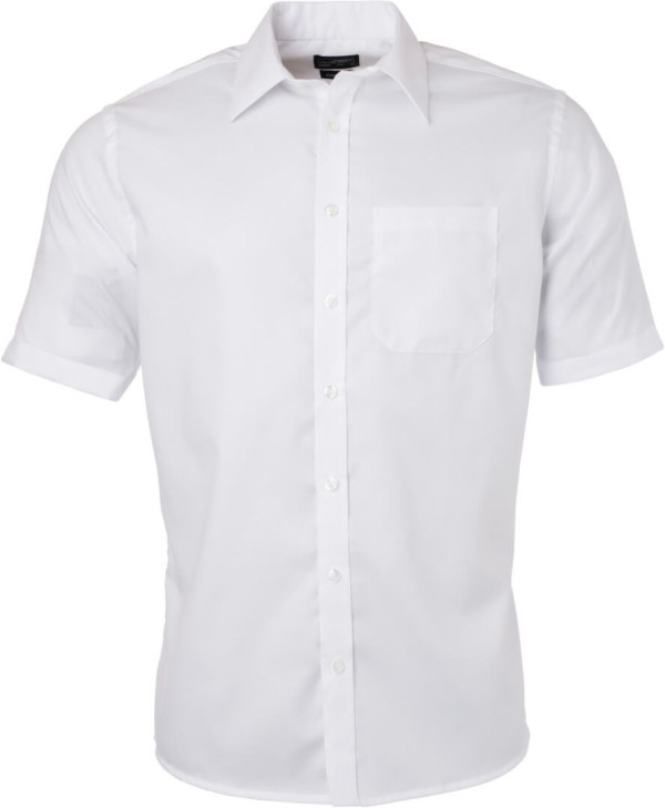 Mikro-Twill Hemd kurzarm