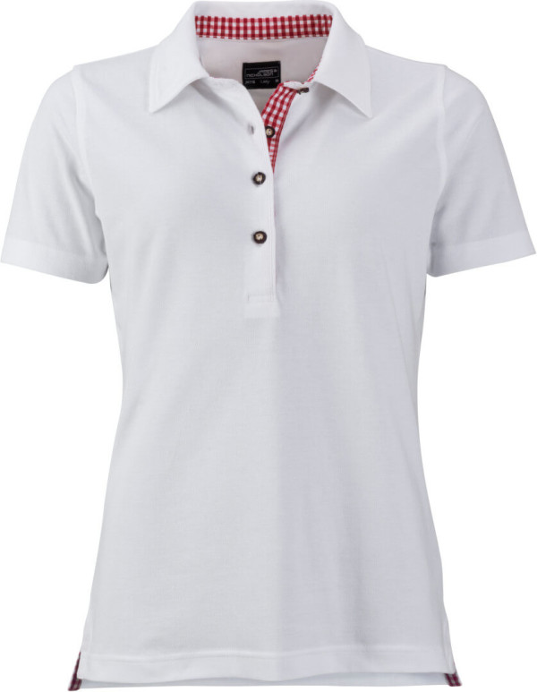 Damen Trachten Piqué Polo
