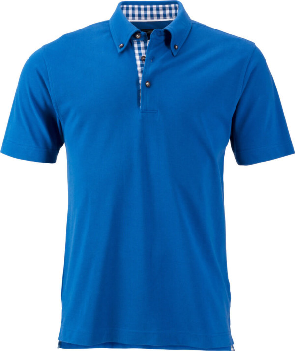 Herren Trachten Piqué Polo
