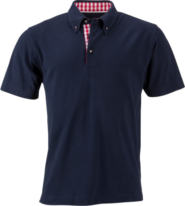Herren Trachten Piqué Polo