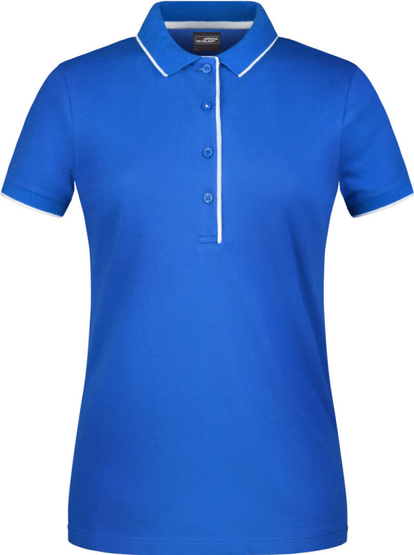 Damen Piqué Polo Stripe