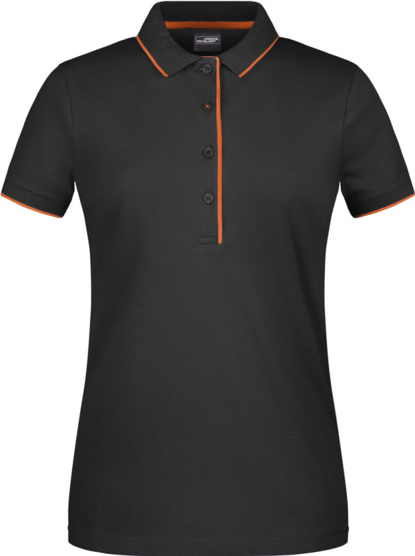 Damen Piqué Polo Stripe