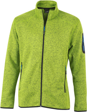 Herren Strickfleece Jacke - Reklamnepredmety