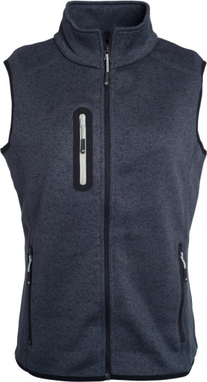 Damen Strickfleece Weste mit Stehkragen - Reklamnepredmety
