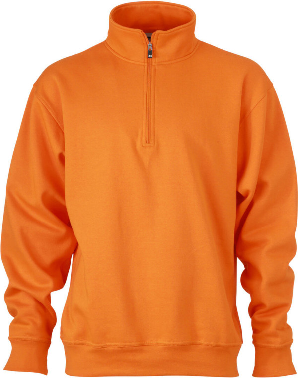 Workwear Half Zip Sweater