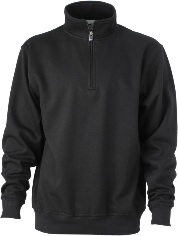Workwear Half Zip Sweater