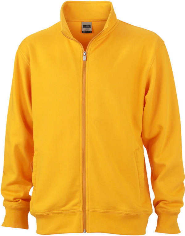 Sweatjacke mit Stehkragen