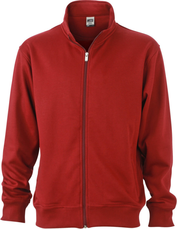 Sweatjacke mit Stehkragen