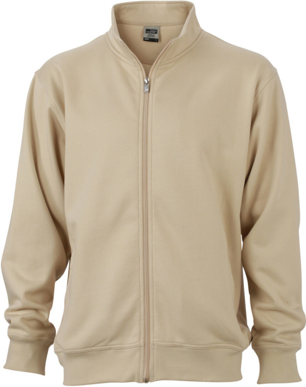 Sweatjacke mit Stehkragen