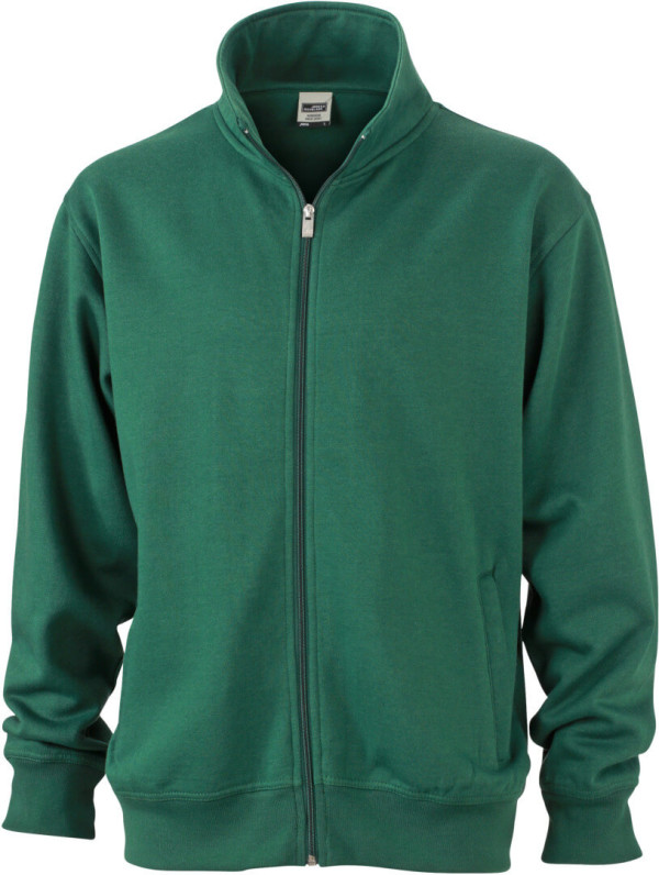 Sweatjacke mit Stehkragen