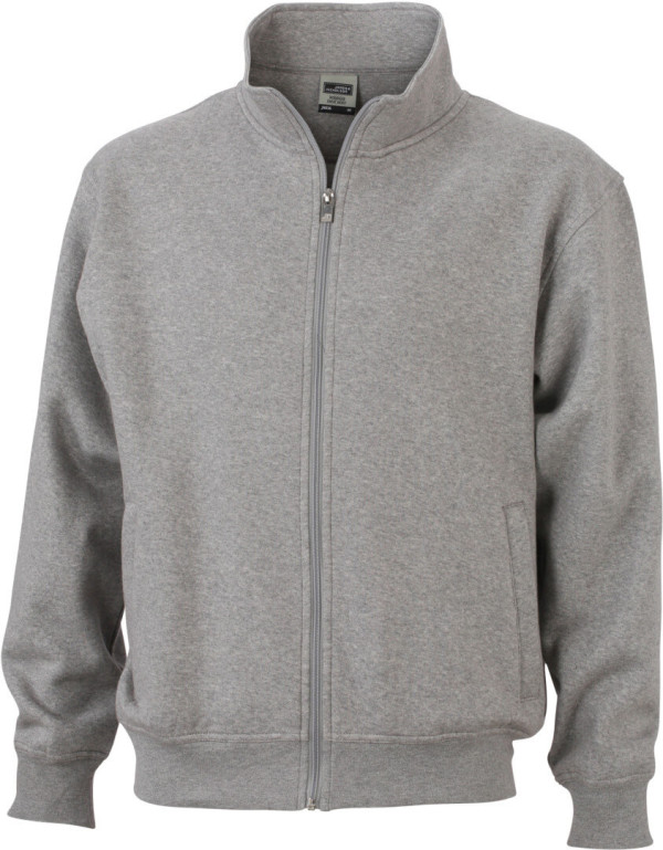 Sweatjacke mit Stehkragen