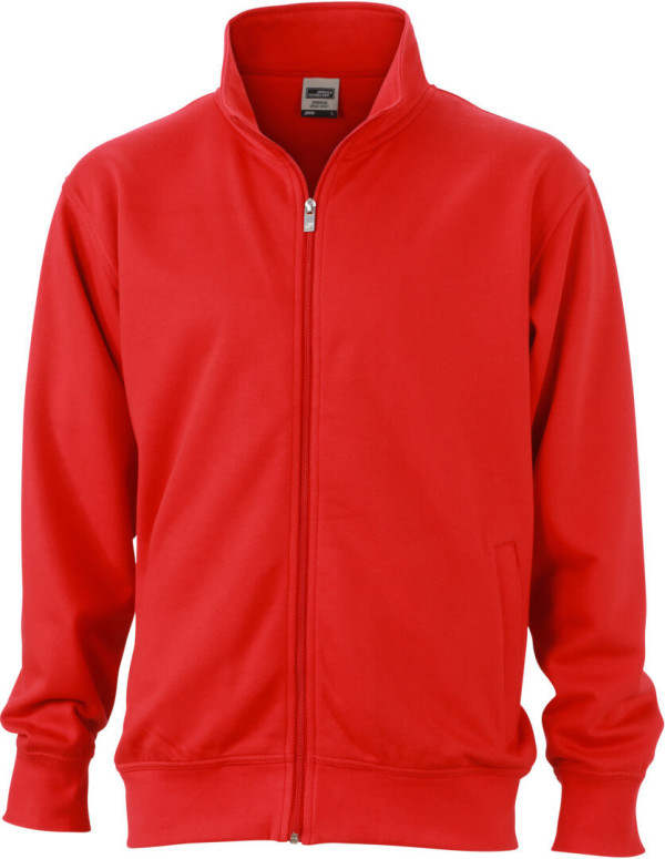 Sweatjacke mit Stehkragen
