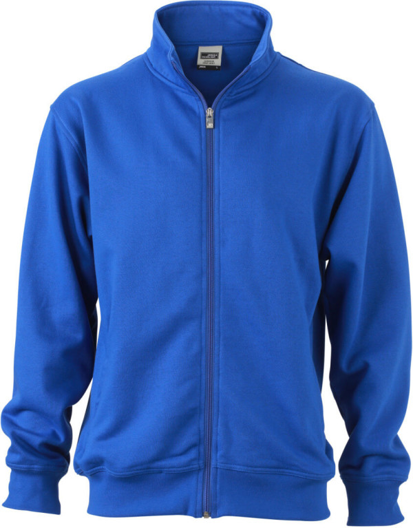 Sweatjacke mit Stehkragen