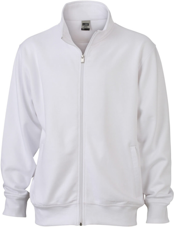 Sweatjacke mit Stehkragen