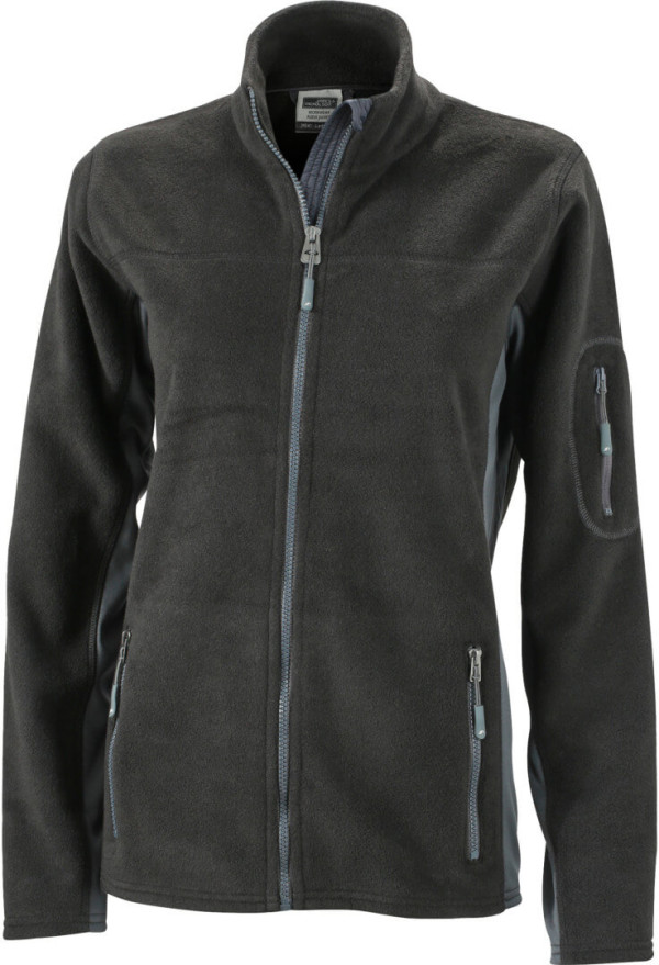 Damen Workwear Microfleece Jacke