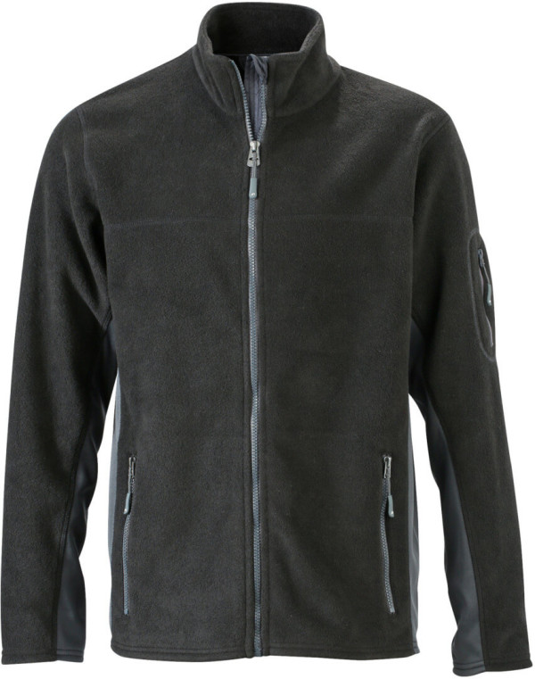 Herren Workwear Microfleece Jacke
