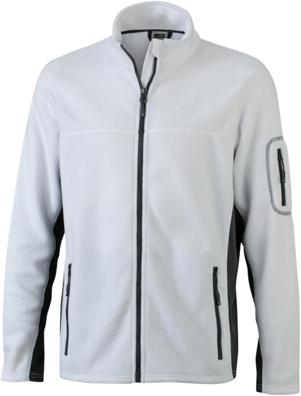 Herren Workwear Microfleece Jacke