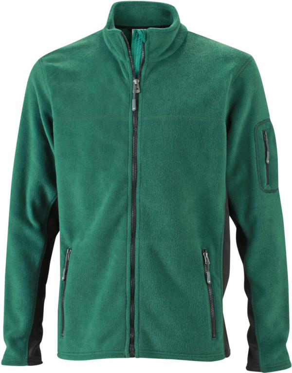 Herren Workwear Microfleece Jacke