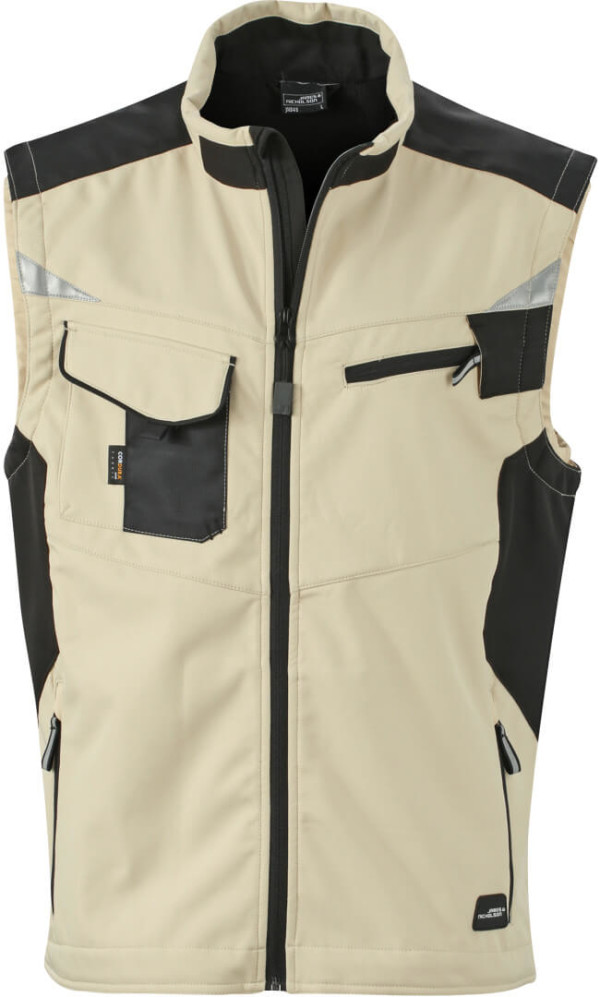 Workwear Sommer Softshell Gilet