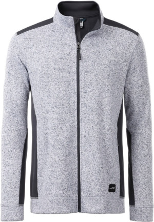 Herren Workwear Strickfleece Jacke - Reklamnepredmety