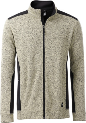 Herren Workwear Strickfleece Jacke - Reklamnepredmety