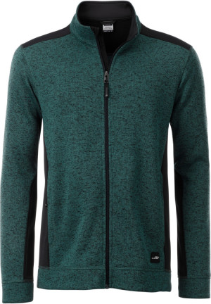 Herren Workwear Strickfleece Jacke - Reklamnepredmety