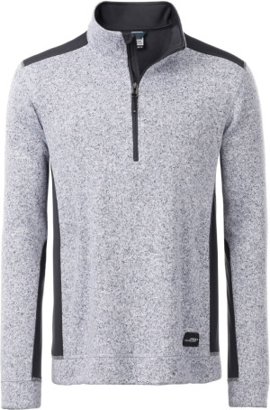 Herren Workwear Strickfleece Halfzip - Reklamnepredmety