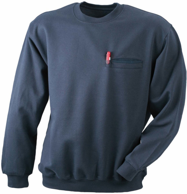 Sweater mit Brusttasche