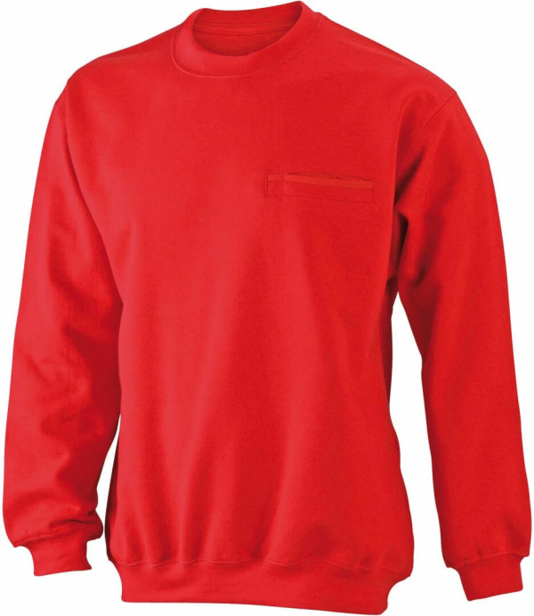 Sweater mit Brusttasche