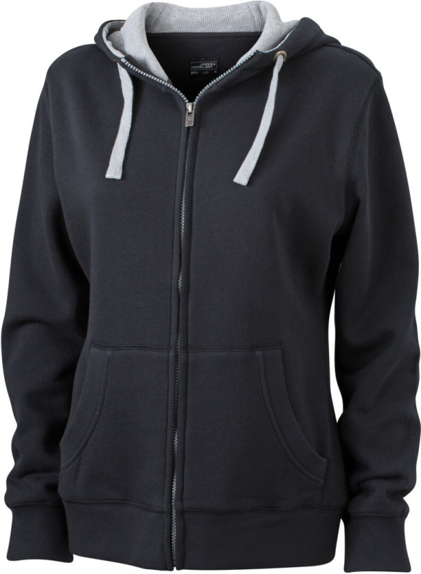 Damen Lifestyle Kapuzen Sweatjacke