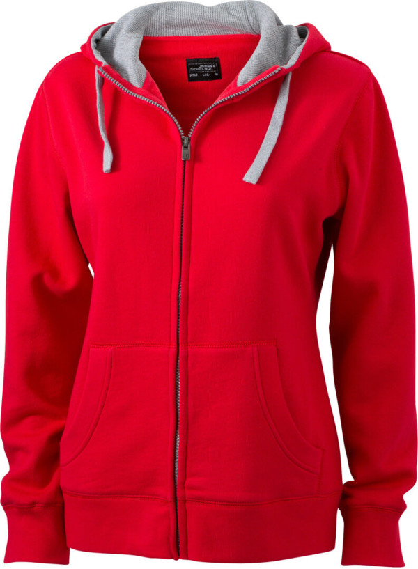 Damen Lifestyle Kapuzen Sweatjacke