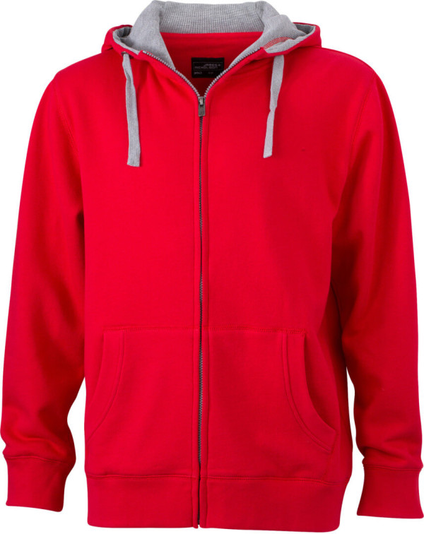Herren Lifestyle Kapuzen Sweatjacke
